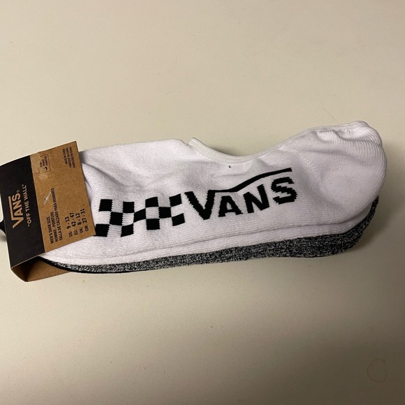 Vans new men’s no show socks fits men size 6-12 - Picture 4 of 6